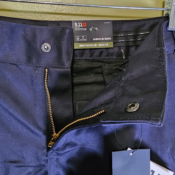 5.11 Tactical Pant Women's Nazy Company Unhemmed Pants Size 6 - Picture 7 of 8